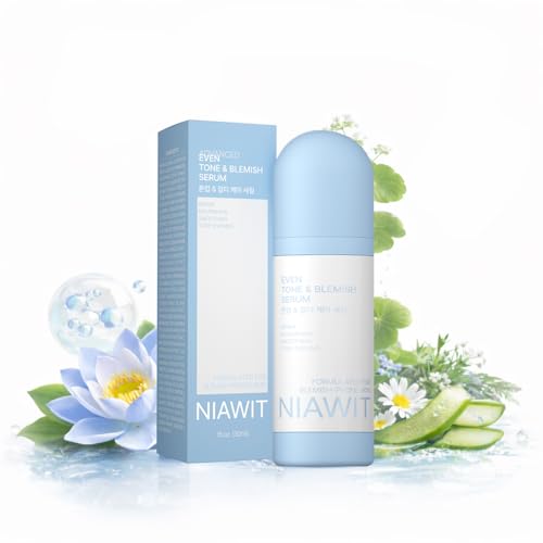 Even Tone & Blemish Serum ? Face Brightening & Dark Spot Correcting Repair Serum with Centella, Niacinamide | Helps Smooth, Hydrate & Nourish, Gentle for Acne-Prone Skin, 1 fl.oz / 30ml