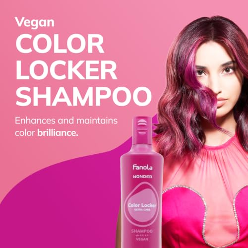 Fanola Wonder Color Locker Moisturizing Shampoo 33.8 oz - Color Safe & Hydrating (Pack of 1)
