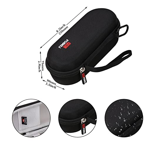 FBLFOBELI Hard Storage Case for Norelco Shaver 2100 2300 3500 6800 3100 5500 5100 5300 5700 6880 7000 7100 7200 9000, Also fits for Braun Series 3/Series 5/Series 7/Series 9 Rotary Shaver (Case Only)