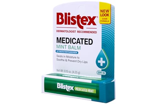 Medicated Mint Lip Balm with SPF 15 - Hydrating Lip Care Pack of 24