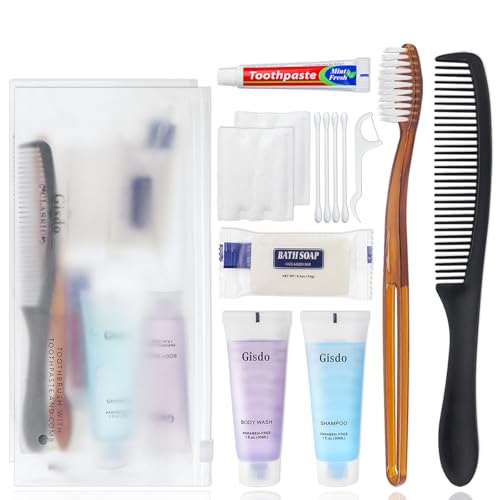20 Sets Travel Toiletry Kits Homeless Personal Hygiene Gift Sets - 10-in-1