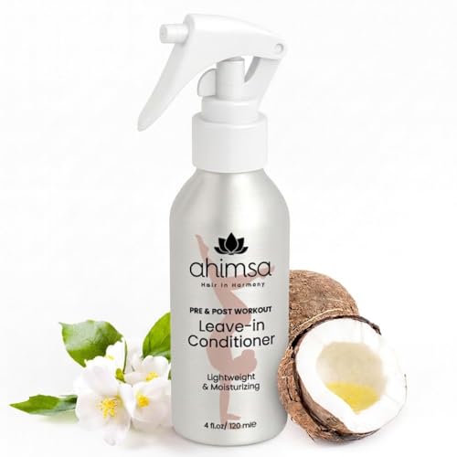 Ahimsa Leave-In Conditioner Spray - No Rinse Lightweight Hair Care - Variation of LEAVE-IN CONDITIONNER