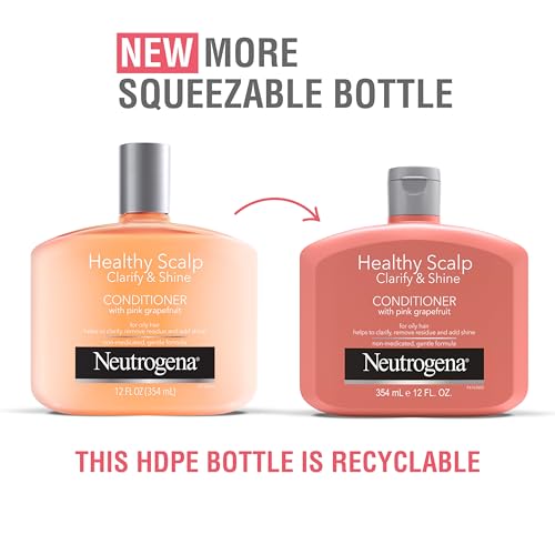Neutrogena Exfoliating Healthy Scalp Conditioner for Oily Hair - 12oz Pack of 2