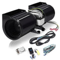 Fireplace Blower Fan Kit for Heat N Glo, Quadra-Fire, Heatilator - Includes Thermostat & Variable Speed Control