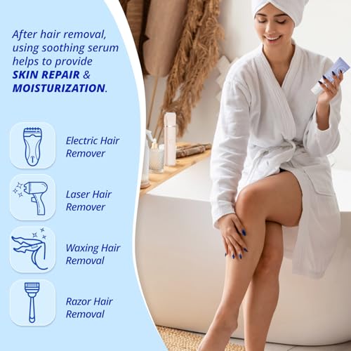 VG VOGCREST After Shave for Women: Post-Shave Soothing Serum for Face Legs Bikini Arms to Reduce Redness