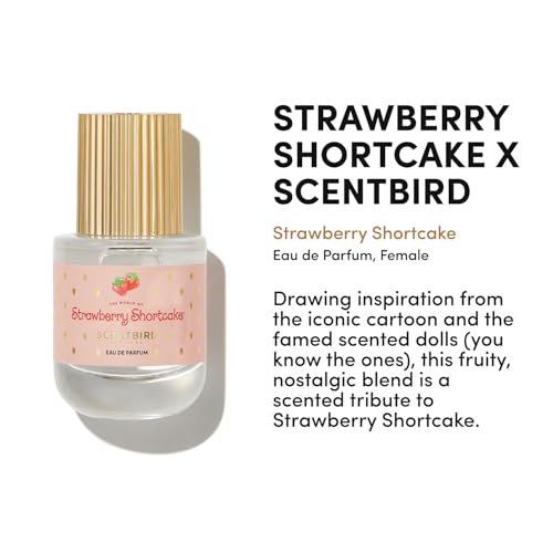 Strawberry Shortcake Eau De Parfum for Women - 0.68 Fl Oz - Fruity Scent - Pack of 1