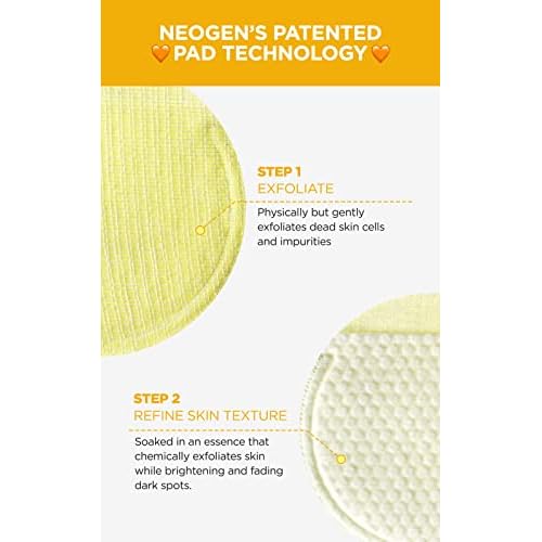 DERMALOGY by NEOGENLAB Bio-Peel Gauze Peeling Pads Lemon, 30 pads & Wine, 30 pads