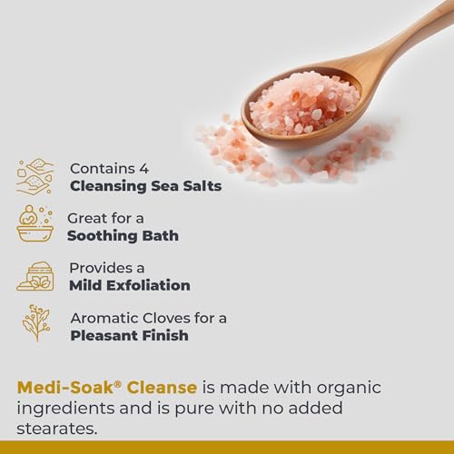 Premier Research Labs Medi-Soak Bath Salts for Foot & Body - 2 Lb Natural Mineral Blend