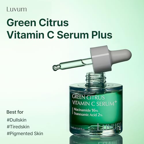 Vitamin C Serum with Niacinamide & Green Citrus for Brightening & Skin Support - 1 Fl Oz