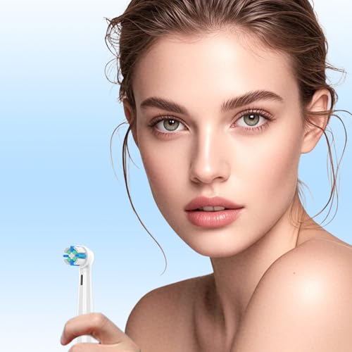 JSMIOROSE White 6-Pack Replacement Brush Heads for Oral B IO Electric Toothbrushes
