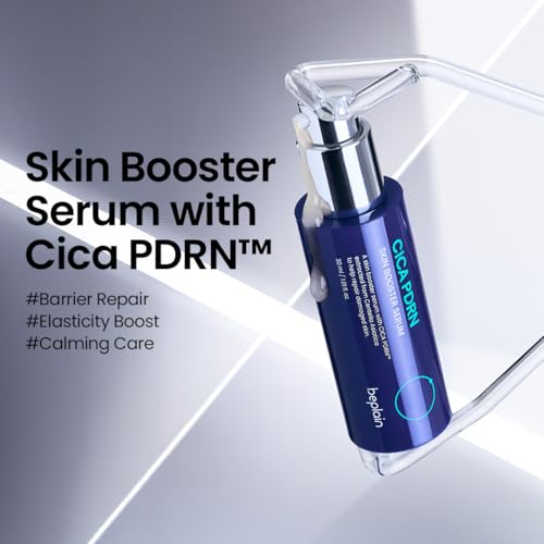 Cica PDRN Skin Booster Serum with Hyaluronic Acid - Hydrating & Soothing for Sensitive Skin - 1.01 fl oz