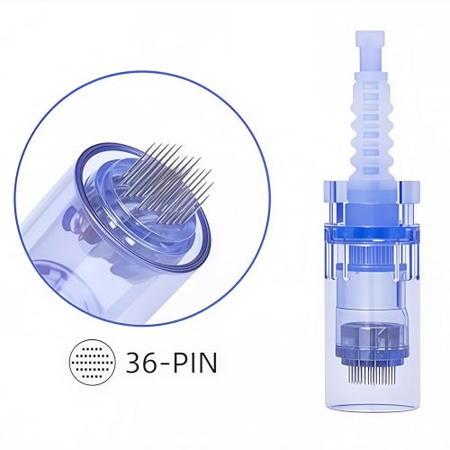 36 Pin Microneedling Pen Cartridges for Dr Pen A6 - Replacement Surface Tips