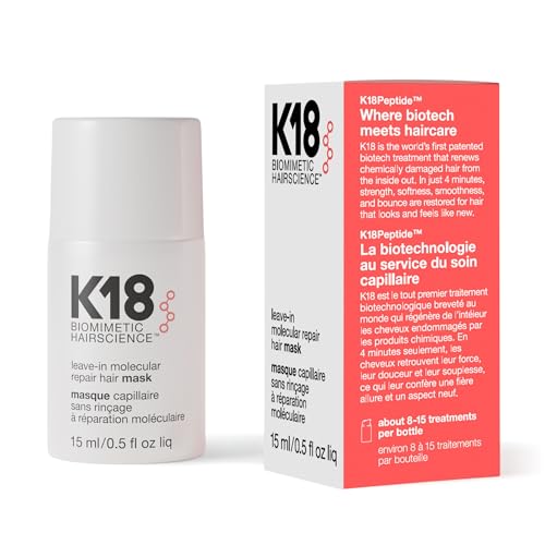 K18 Leave-In Molecular Hair Repair Mask 0.51 Fl Oz - Original Pack