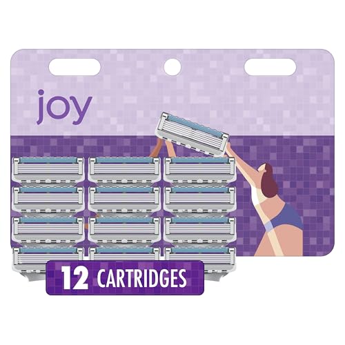 Women’s Razor Blade Refills with Lubrastrip - Purple, Pack of 12