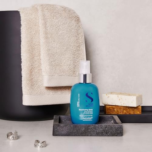 Curl Reactivating Spray with Heat Protection for Curly Hair - Vegan & Biodegradable