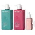 Medix 5.5 Glycolic Acid Exfoliating Body Wash + Retinol Age Rewind Body Treatment Cream + 3% Hyaluronic Acid Hydrating Serum Set