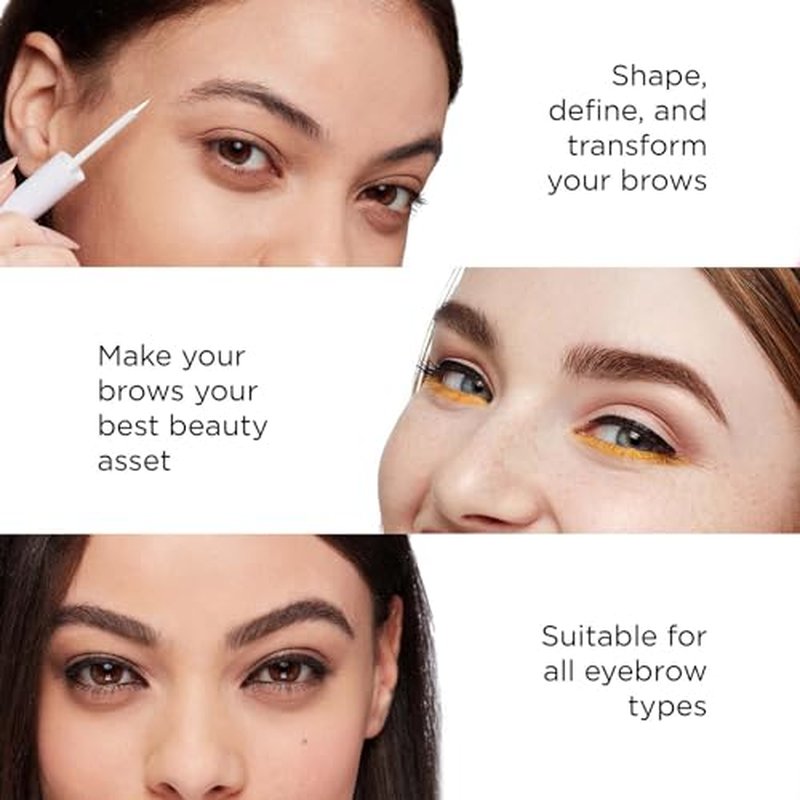 Arches & Halos Brow Building and Conditioning Primer - Coat Brows with Precise Application - Enhance, Moisturize and Nourish - Vegan and Cruelty Free - 0.033 fl oz