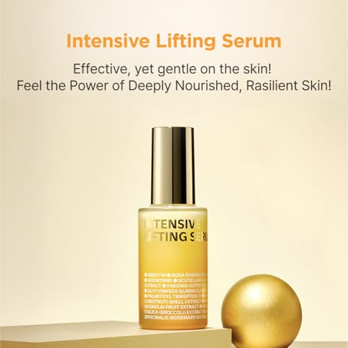 ISOI Intensive Lifting Duo - Premium Hydrating Serum & Firming Cream for Skin Tightening, Korean Skincare