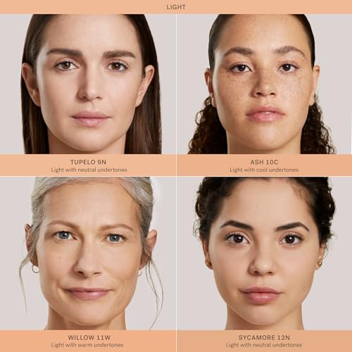 ILIA - Skin Rewind Complexion Stick - Foundation + Concealer + Skincare | Non-Toxic, Vegan, Cruelty-Free, Clean Makeup (9N - Tupelo, 0.35 oz | 10 g)