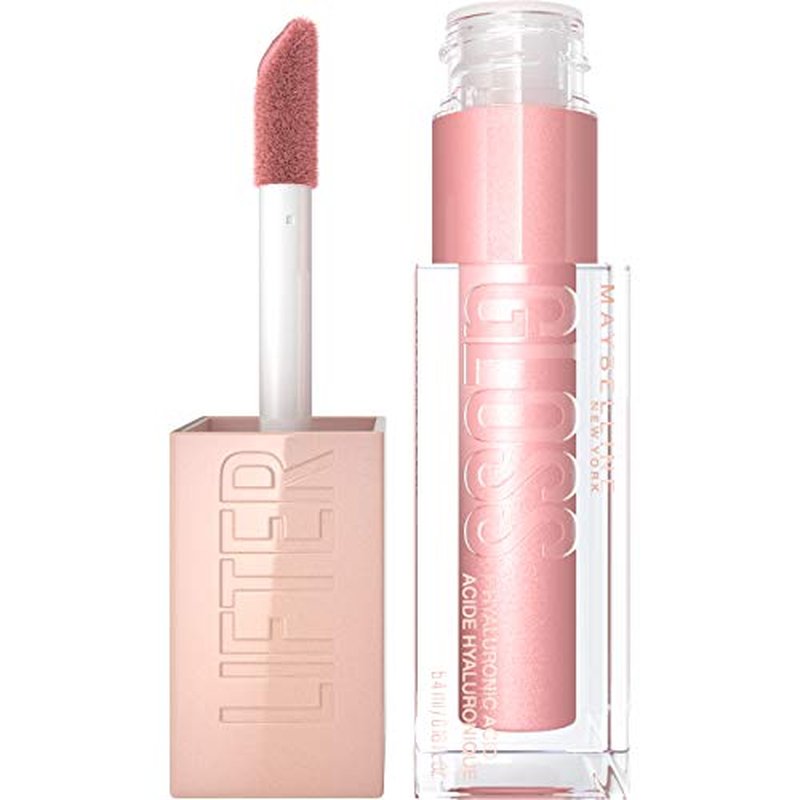 Maybelline New York Maybelline Lifter Gloss Lip Gloss Makeup With Hyaluronic Acid, Opal, 0.18 Fl. Ounce, 012 Opal, 0.18 fluid_ounces (Pack of 2)