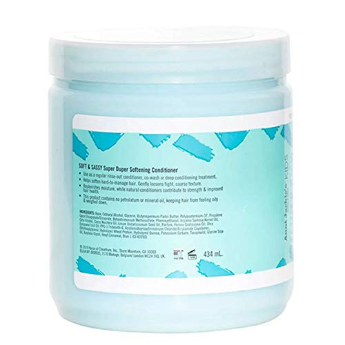 Aunt Jackie's Girls Soft and Sassy Super Duper Softening Conditioner 15 oz Pack of 3
