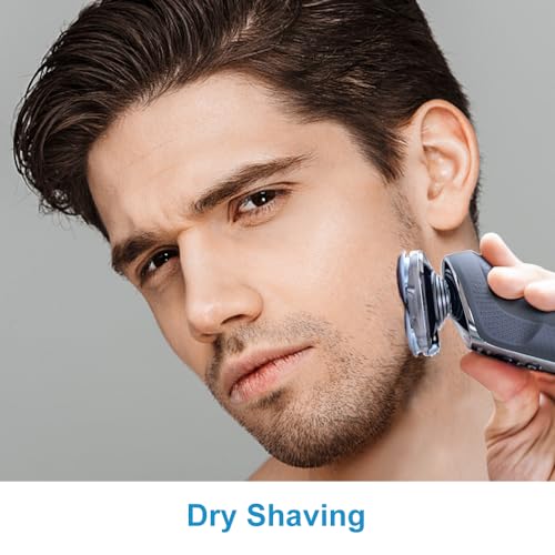 Tuokiy 6-Pack HQ8 Replacement Heads for Philips Norelco Aquatec Shavers Compatible Models AT750 PT735