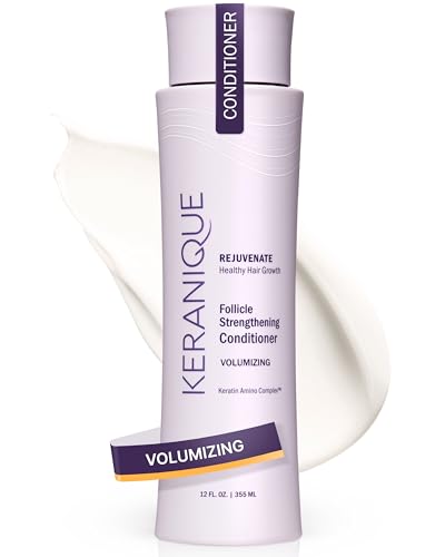 Keranique Volumizing Keratin Conditioner 12 Fl Oz - Lightweight Thickening for Fine Hair – Variation of THIS listing