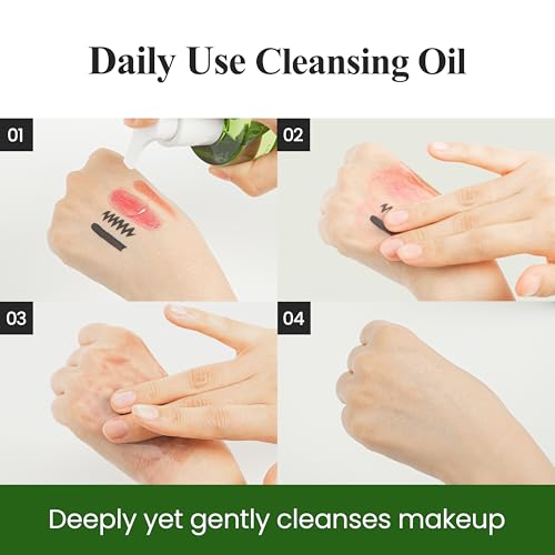 Green Tea Oil Real Fresh Foam Cleanser for Sensitive Skin - Hydrating & Calming