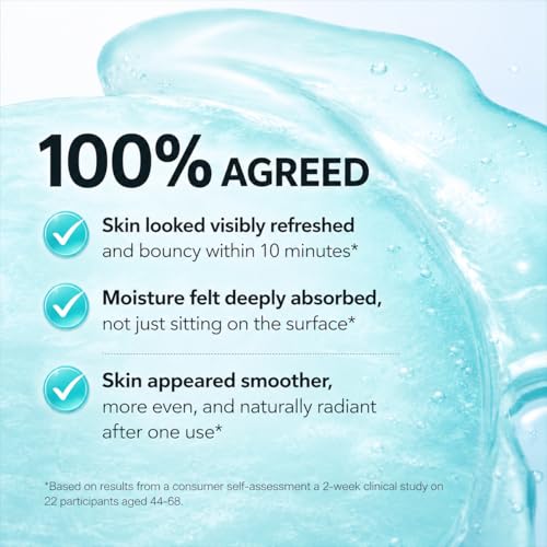 Hydrogel Face Mask with Salmon DNA & Collagen - Deep Hydration & Skin Renewal