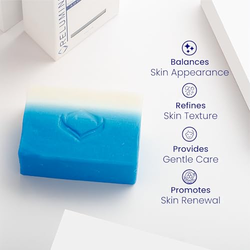 Relumins Advance Intensive Skin Repair Soap with TA Stem Cell, Rejuvenation, Body Soap Bar, and Licorice for Softer, Smooth Skin, 135g x 3 Bars