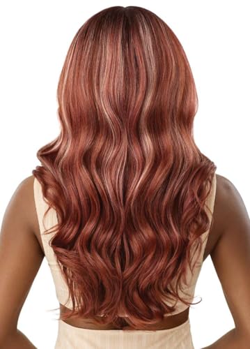 Outre Lace Front Wig - Melted Hairline - Elara 1B Off Black - Pre-Plucked, Glueless