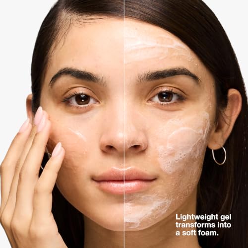 Gentle Exfoliating Face Cleanser with Aloe & Hyaluronic Acid - 4.2 Fl Oz