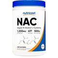 Nutricost N-Acetyl L-Cysteine (NAC) Powder 500 Grams - Vegan NAC, Non-GMO, Gluten Free