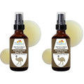 Tropical Holistic 100% Pure Australian Fully Refined Emu Oil 4 oz, Premium Grade Undiluted Natural Moisturizer for Skin, Hair, Piercings, Face, Feet, Nails (Pack of 2)
