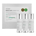 VT COSMETICS Reedle Shot Compact Set, Microneedling Serum Gift Set with Reedle Shot 100, 300, 700, Exfoliating, Anti-Aging, Travel Size Skincare, Gift Set for Glass Skin (0.34 oz / 10ml each)