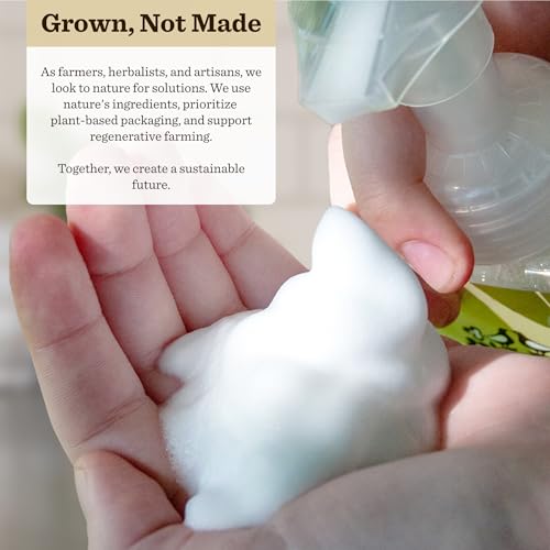 Herbal Foaming Hand Soap 3-Pack - Mint Lavender Lemon Rosemary Grapefruit Thyme