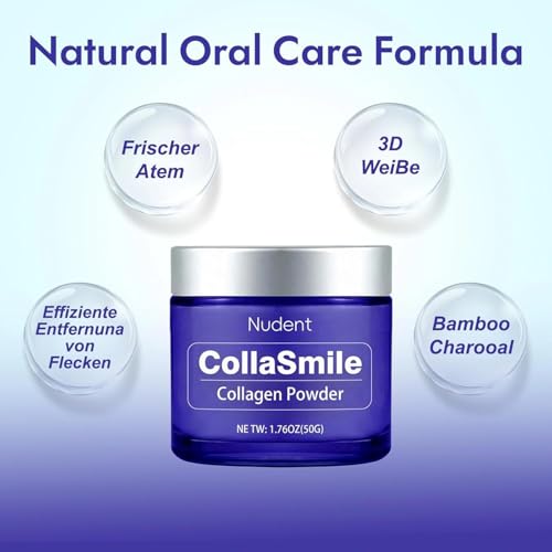 Collagen Tooth Powder with Hydroxyapatite for Enamel Strengthening and Gum Care