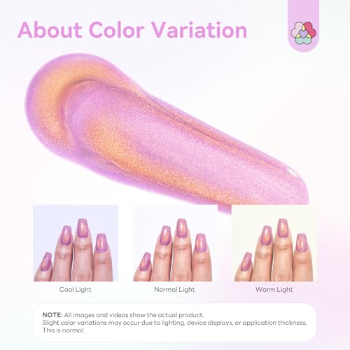 SAVILAND One Step Gel Nail Polish Pens Set Cat Eye Mystical Range - 12 Jelly Colors