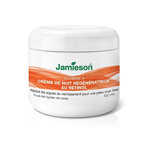 Jamieson Retinol Night Cream – Anti-Aging, Rejuvenating Skin Care, 120mL