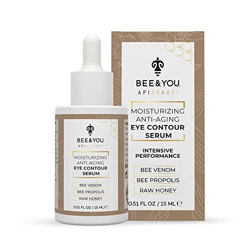 Natural Eye Serum for Dark Circles & Puffiness - Anti-Aging & Wrinkle Treatment 15ml