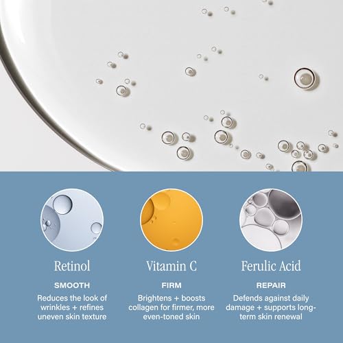 SKINN Age Reset Serum Intensive - Deep Wrinkle Facial Treatment with Retinol & Vitamin C