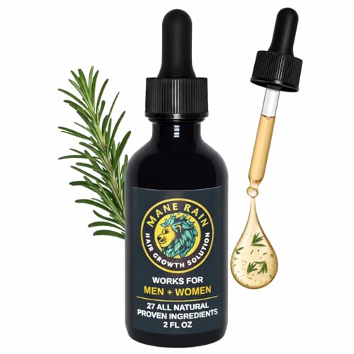 Mane Rain Z-LAB27 BioActive Plant Hair Growth Treatment for Men & Women