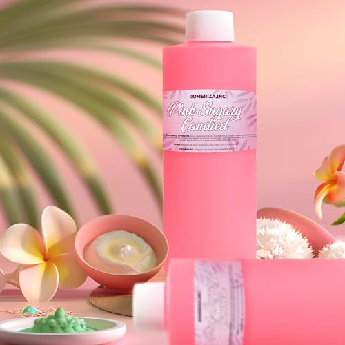 Pink Sugary Candied Body Oil - Natural Fragrance 4 Fl Oz - Luxury Scented - Onisavings