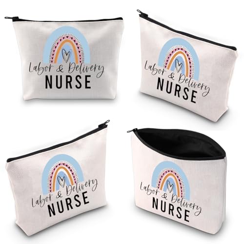 XYANFA Labor And Delivery Nurse Cosmetic Bag L&D Nurse Gift Lifeline Gift Superhero Nurse Gift Nicu Nurses Week Gift