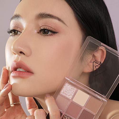 12-Color Eye Shadow Palette - Warm & Cool Tones for All Skin Types