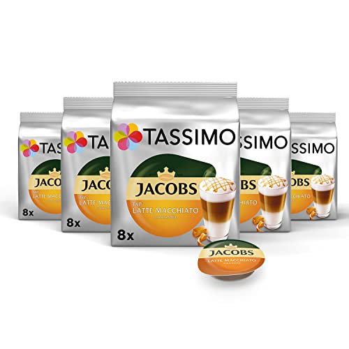 Tassimo Jacobs Latte Macchiato Caramel 5 Pack 268 g each