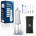 Cordless Water Dental Flosser with 5 Modes & 300ML Tank – Rechargeable Oral Irrigator for Teeth & Gums