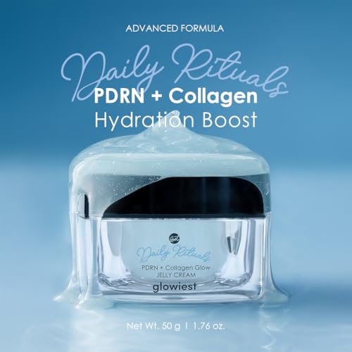Glowiest PDRN Collagen Jelly Cream with Salmon DNA - Hydrating Moisturizer