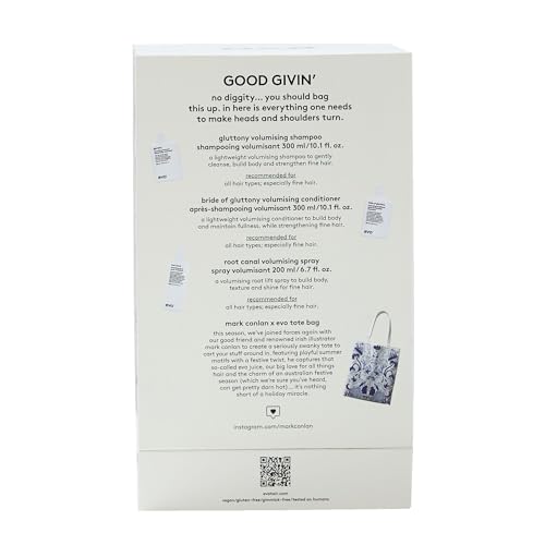 Volumizing Shampoo & Conditioner Gift Set for All Hair Types - Lightweight & Nourishing