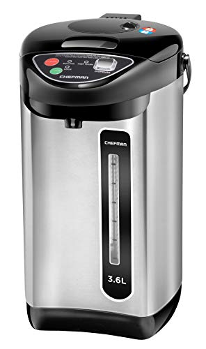 Chefman 3.8 Quart Electric Hot Water Pot Urn with Auto & Manual Dispense